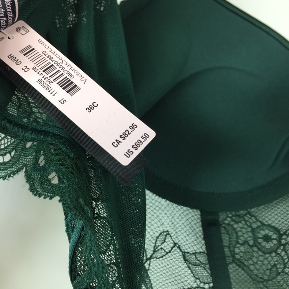 Victoria’s Secret Bombshell Lace Bustier Top 36C - Picture 12 of 13